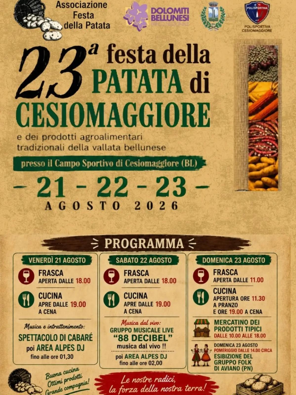 Festa della Patata — Cesiomaggiore