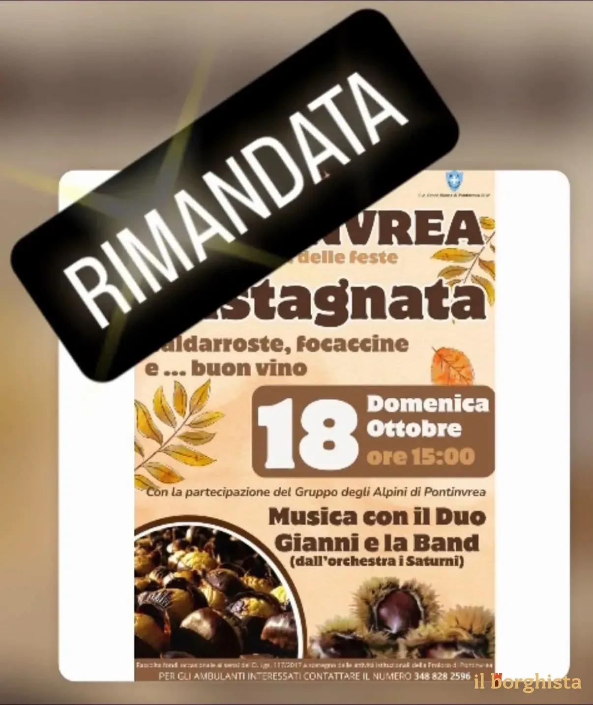Locandina Vrea delle feste Stagnata 2026 a Pontinvrea (Savona)