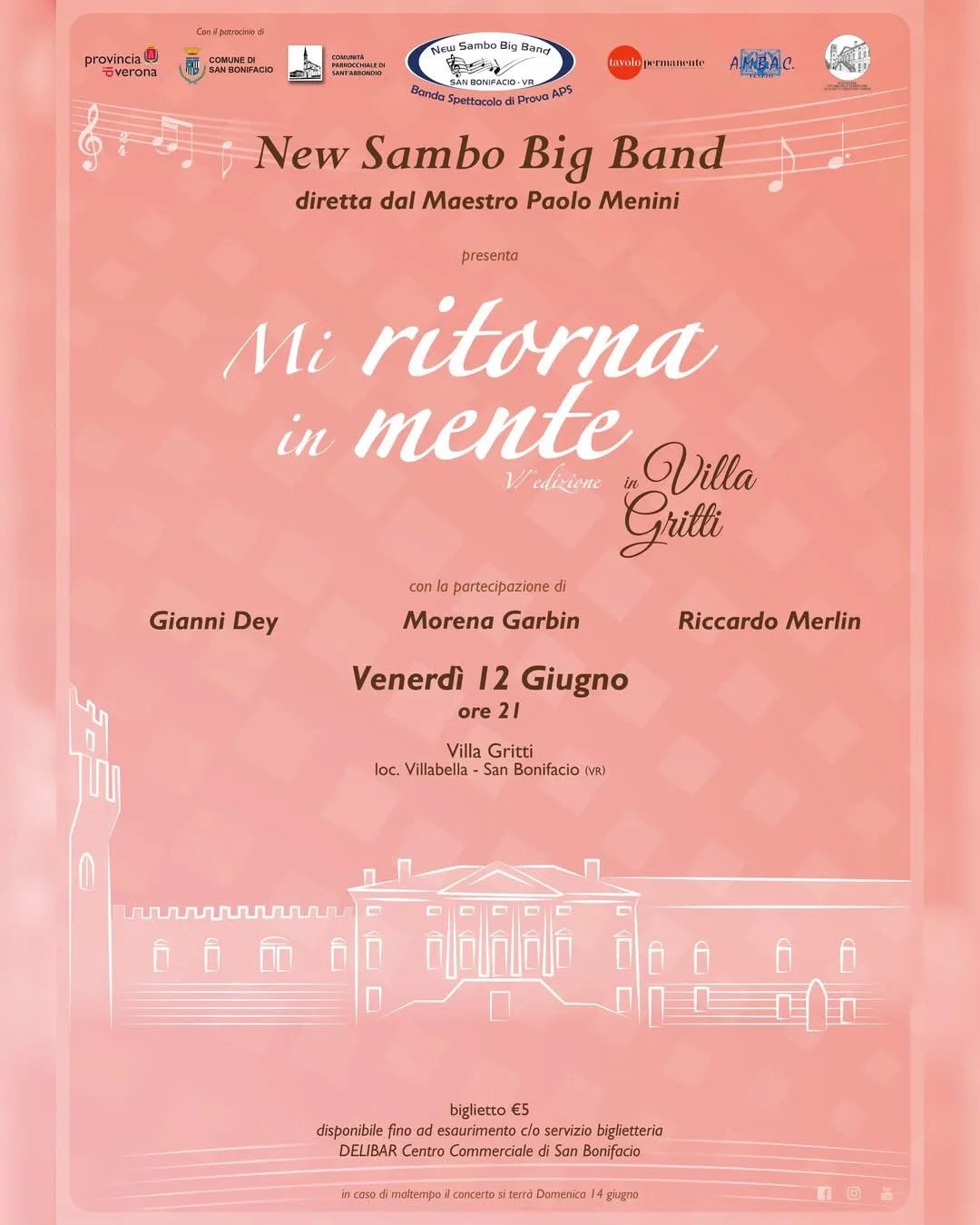 Locandina Mi ritorna in mente 2026 a San Bonifacio (Verona)