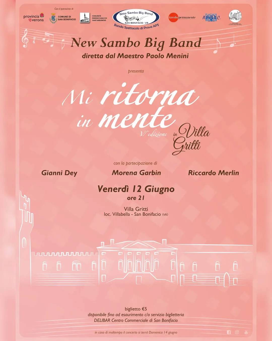 Locandina Mi ritorna in mente 2026 a San Bonifacio (Verona)