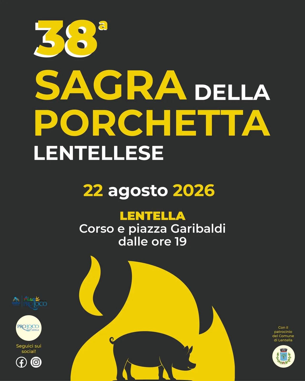 Sagra della Porchetta Lentellese — Lentella