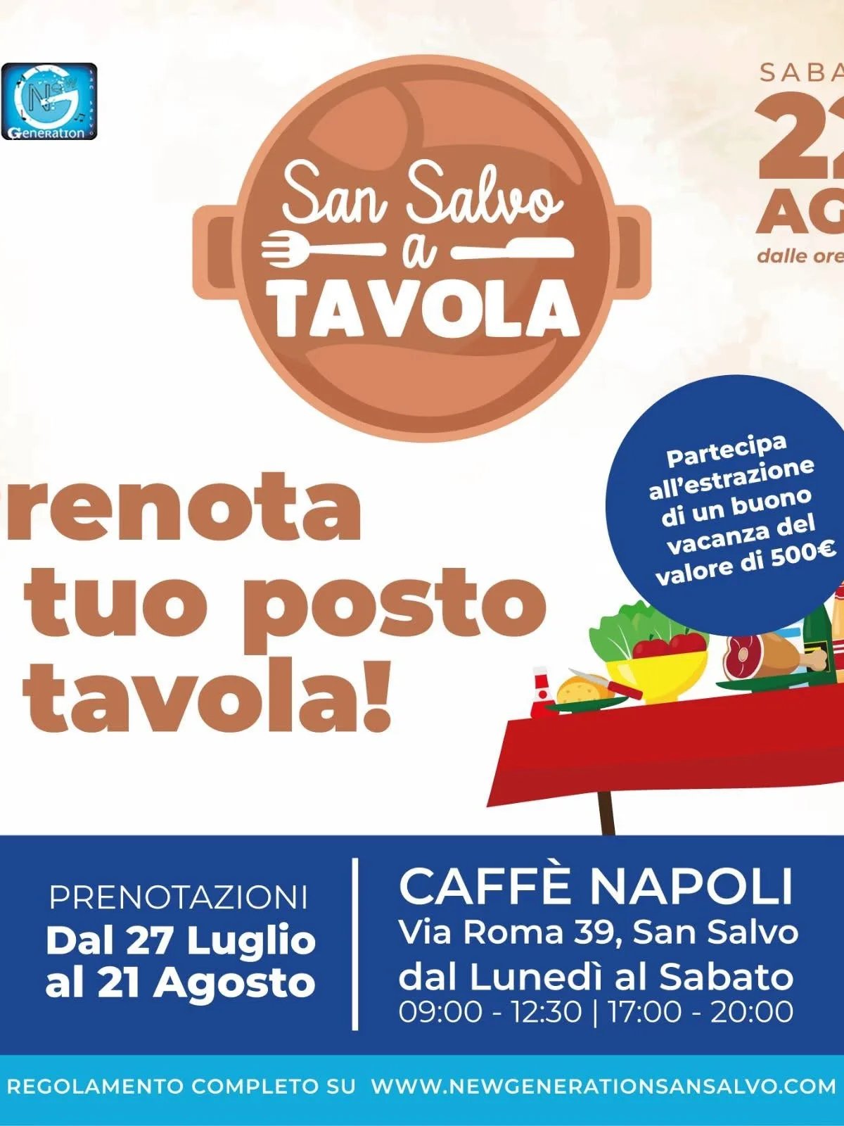Locandina San Salvo a Tavola 2026 a San Salvo (Chieti)