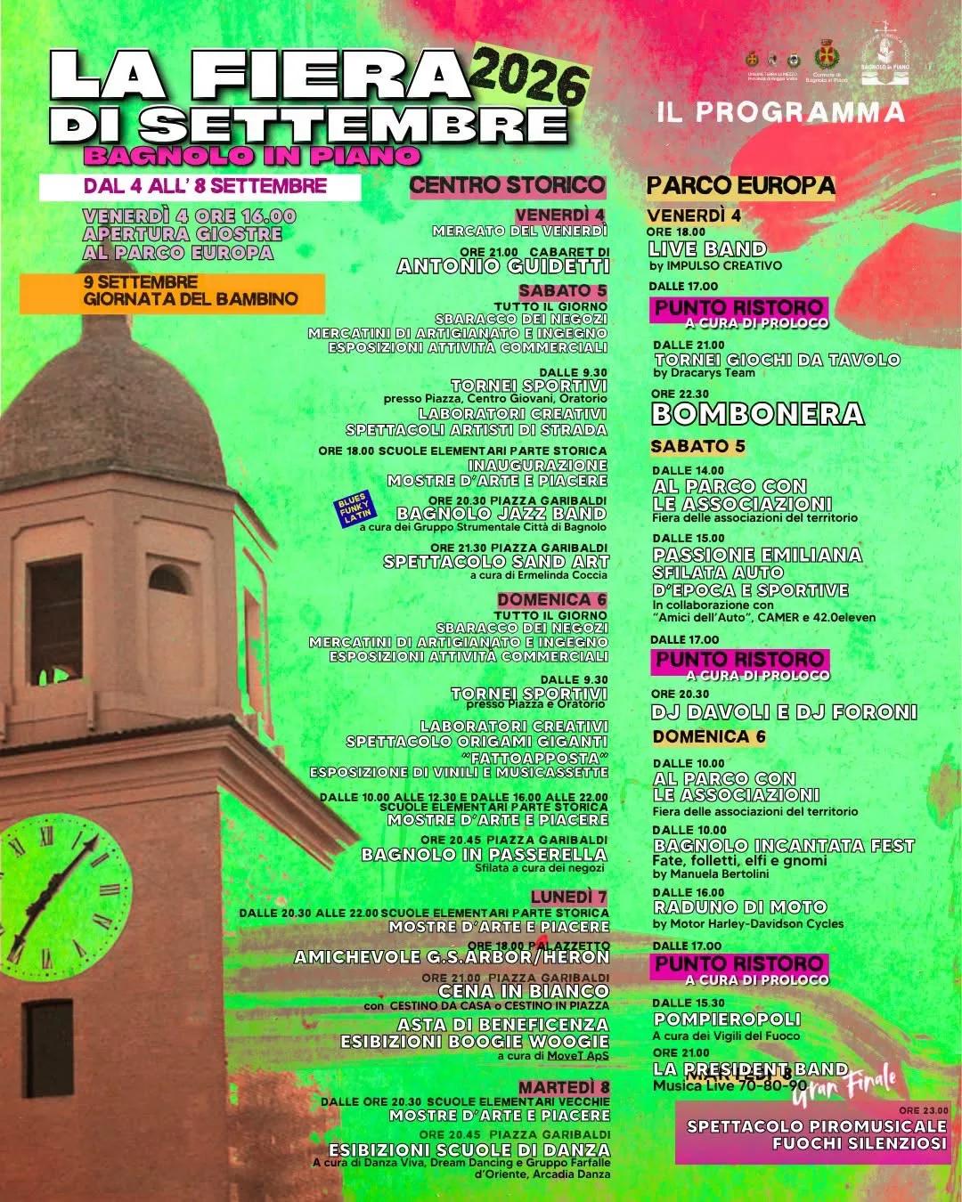 La Fiera di Settembre — Bagnolo in Piano