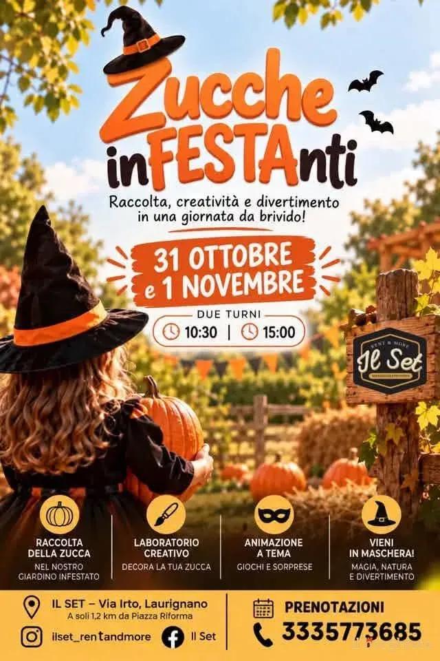 Locandina Zucche inFESTAnti 2026 a Dipignano (Cosenza)