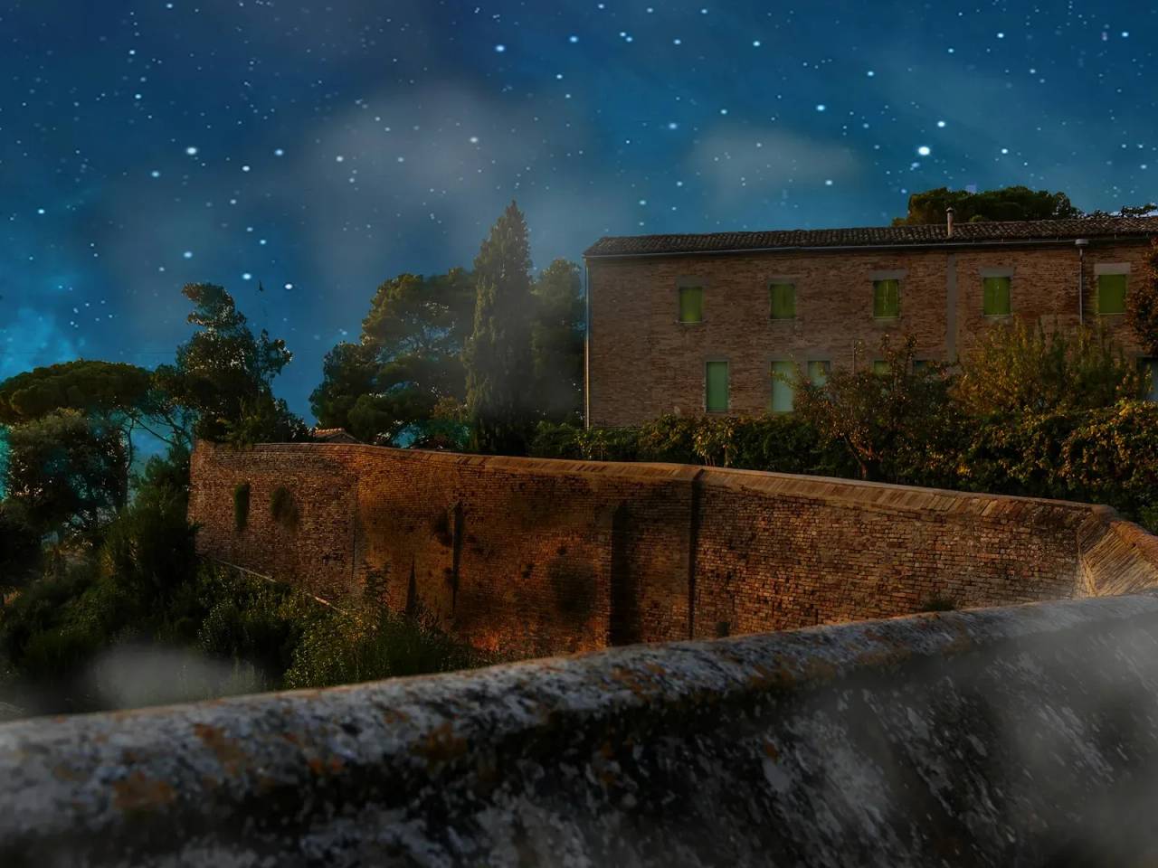 Storie, leggende e creature misteriose – Orto Sul Colle Dell'Infinito, Recanati (Macerata). Foto: © FAI / Archivio FAI