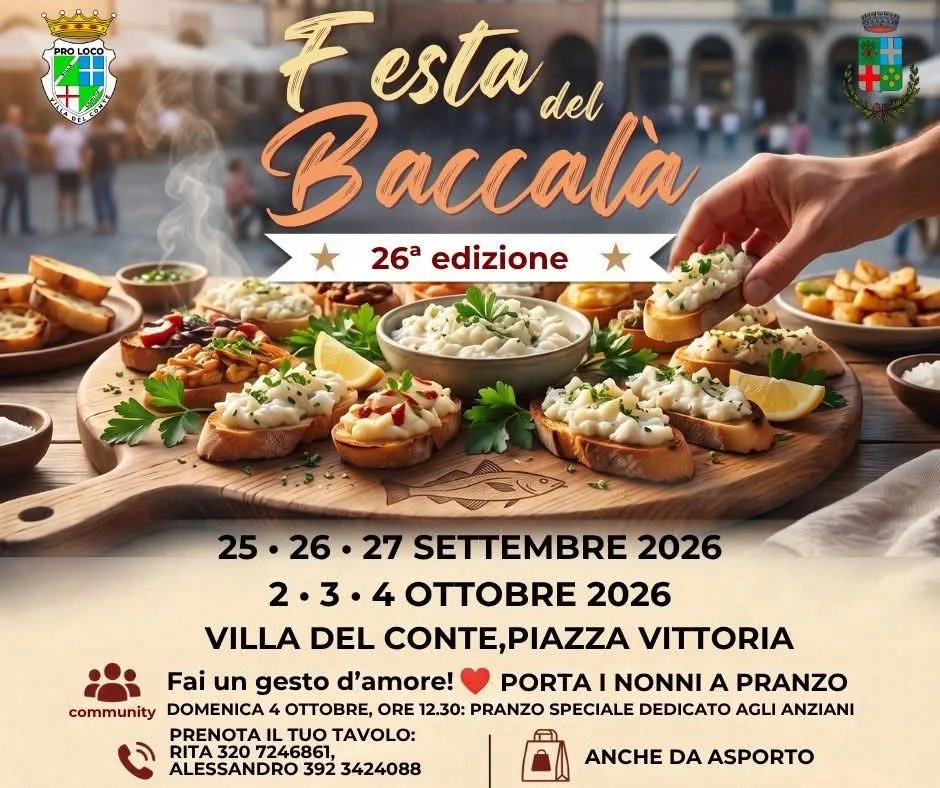 Festa del Baccalà — 26ª Edizione 2026