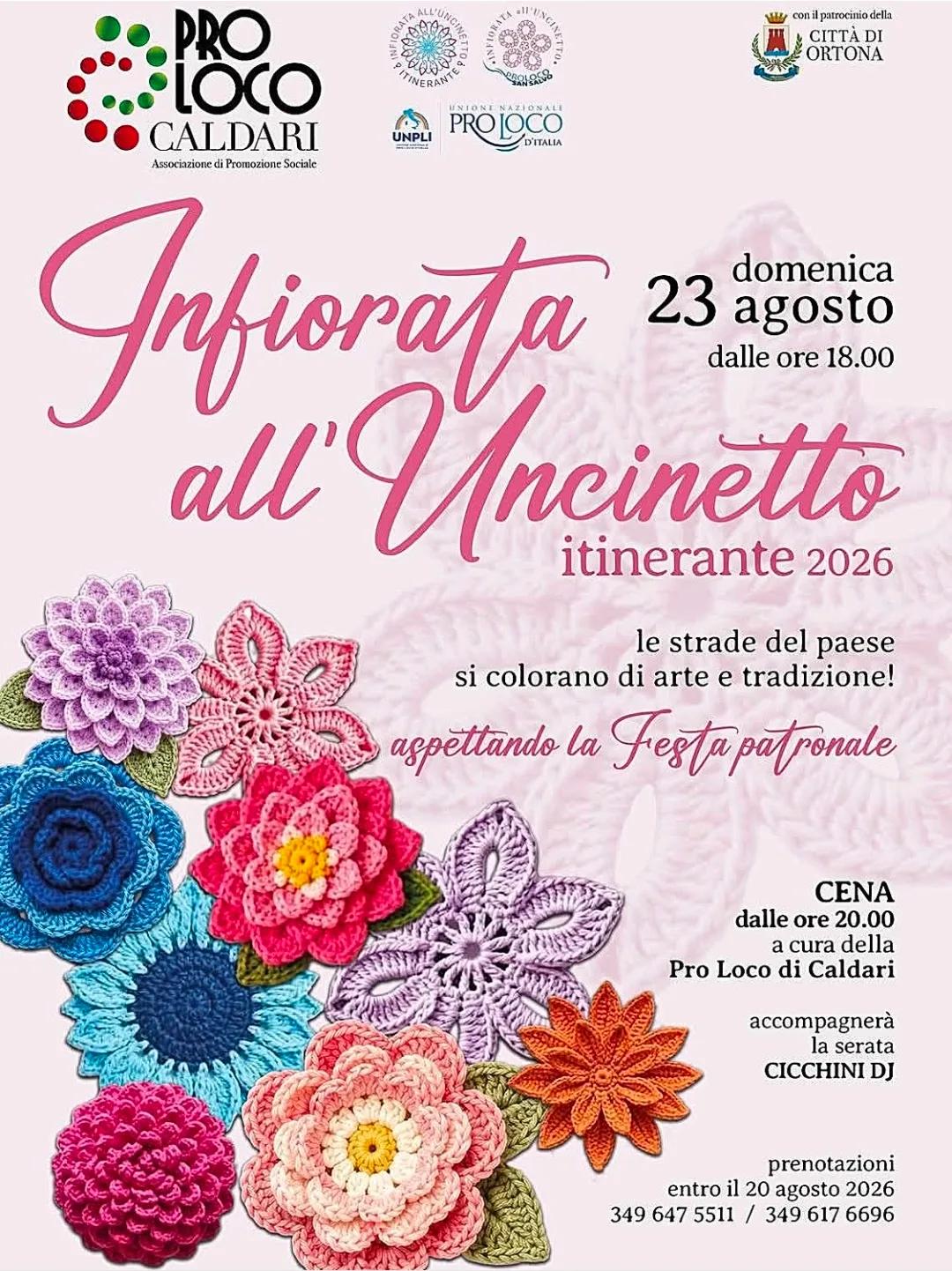 Infiorata all'Uncinetto itinerante — Ortona