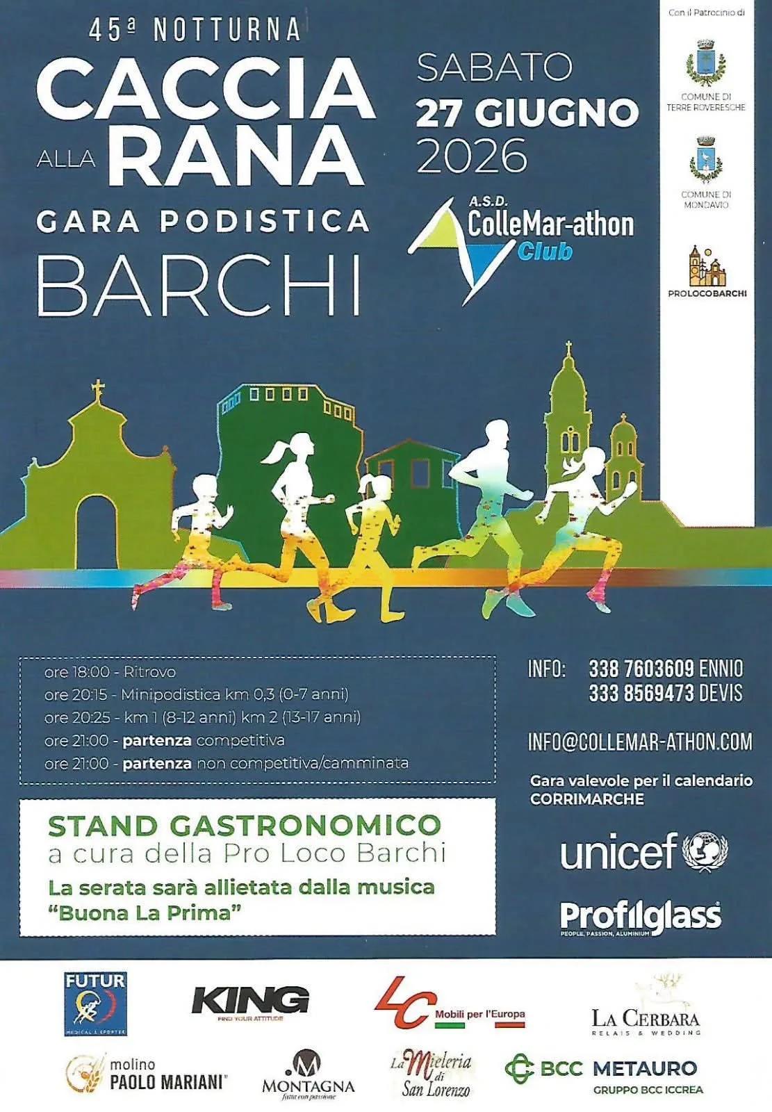 Notturna Caccia alla Rana — Terre Roveresche