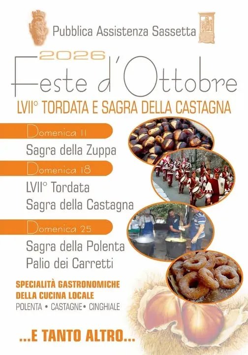 LVII Tordata e Sagra della Castagna 2026