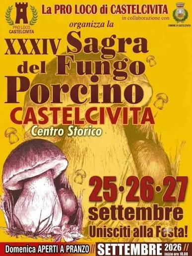 XXXIV Sagra del Fungo Porcino 2026