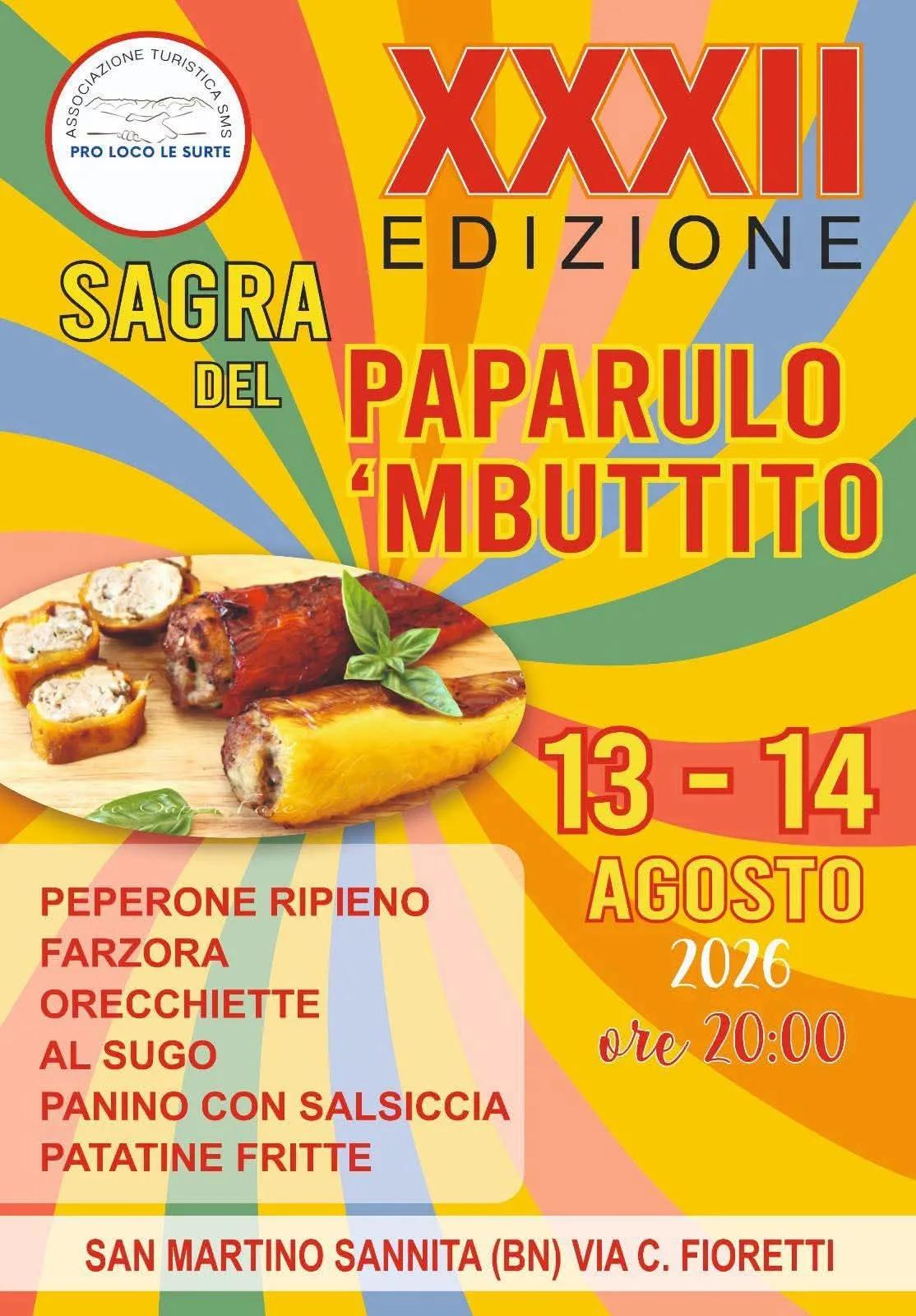 Sagra del Paparulo 'Mbuttito — San Martino Sannita