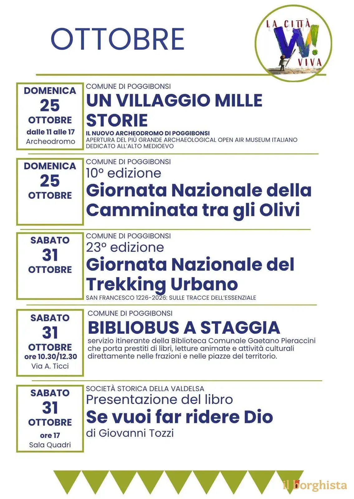 10ª Giornata Nazionale della Camminata tra gli Olivi 2026