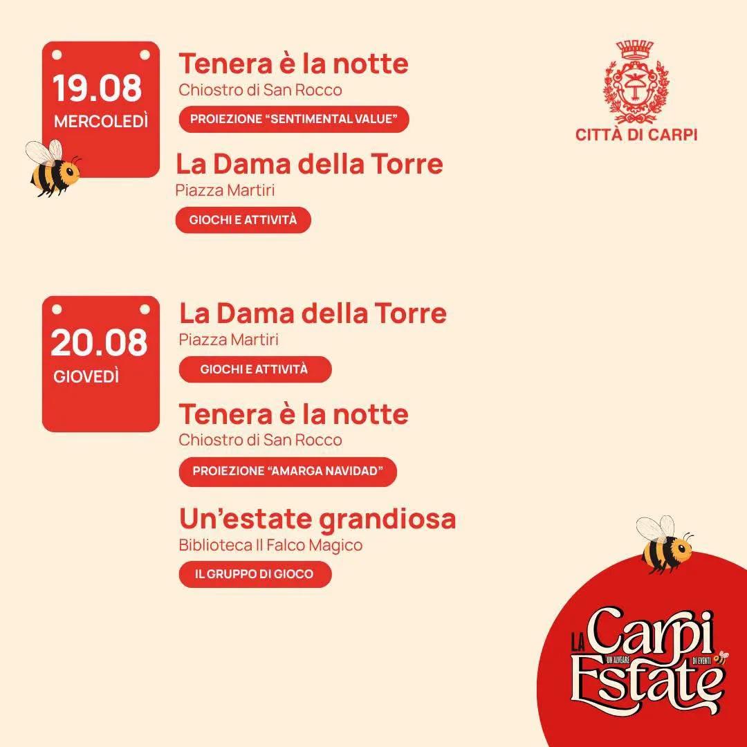 Un'estate grandiosa — Carpi