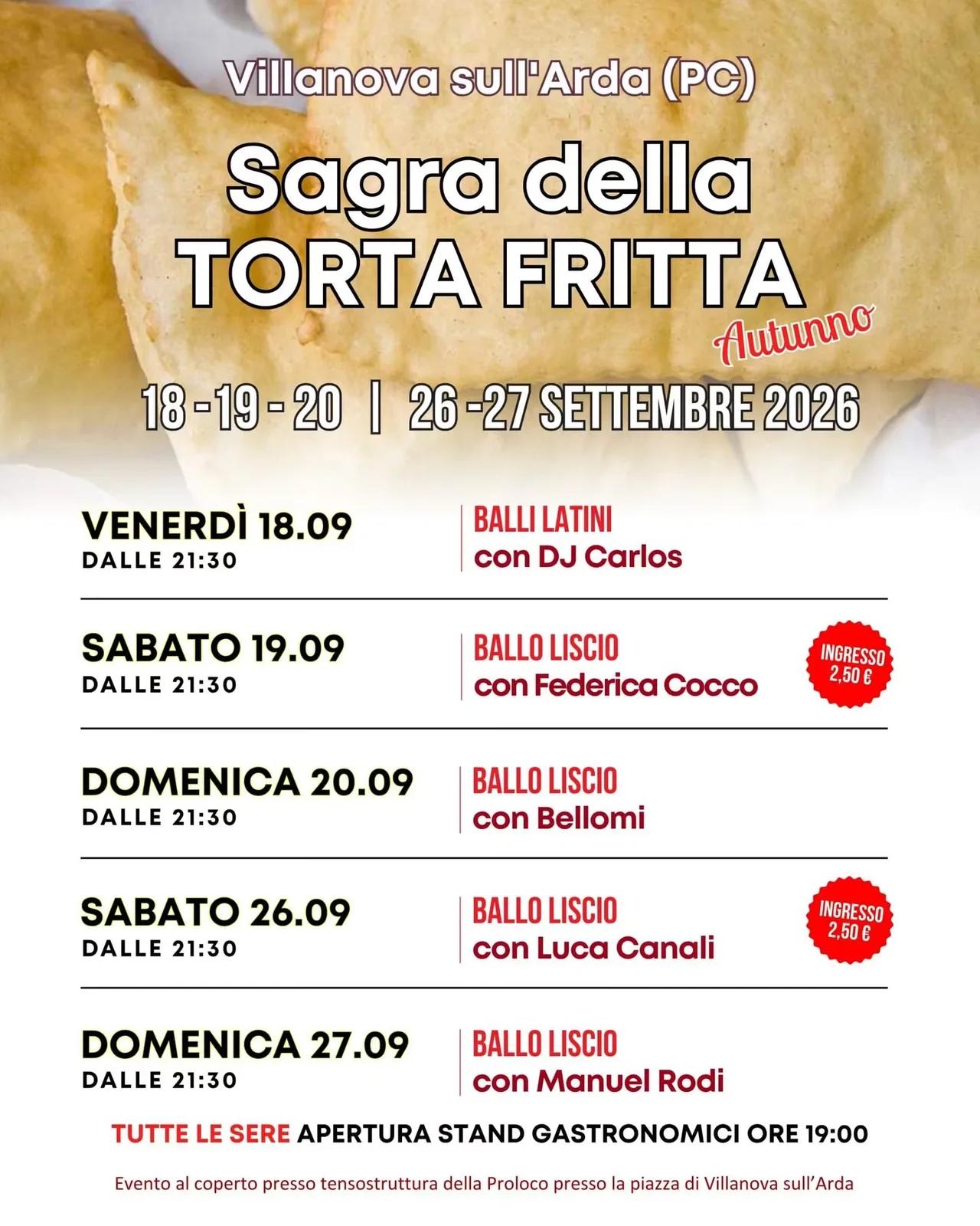 Sagra della Torta Fritta 2026