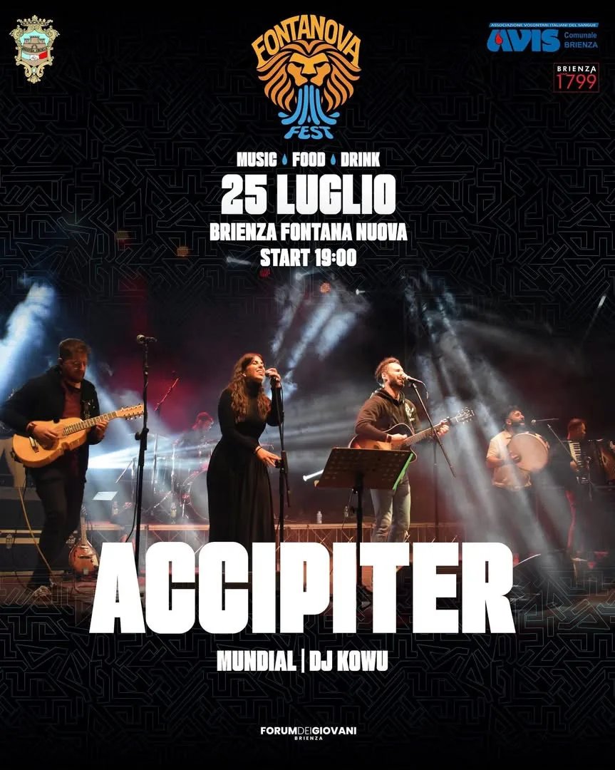 Locandina Fontanova Fest 2026 Brienza a Brienza (Potenza)