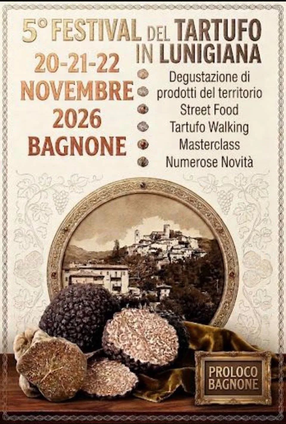 5° Festival del Tartufo in Lunigiana 2026