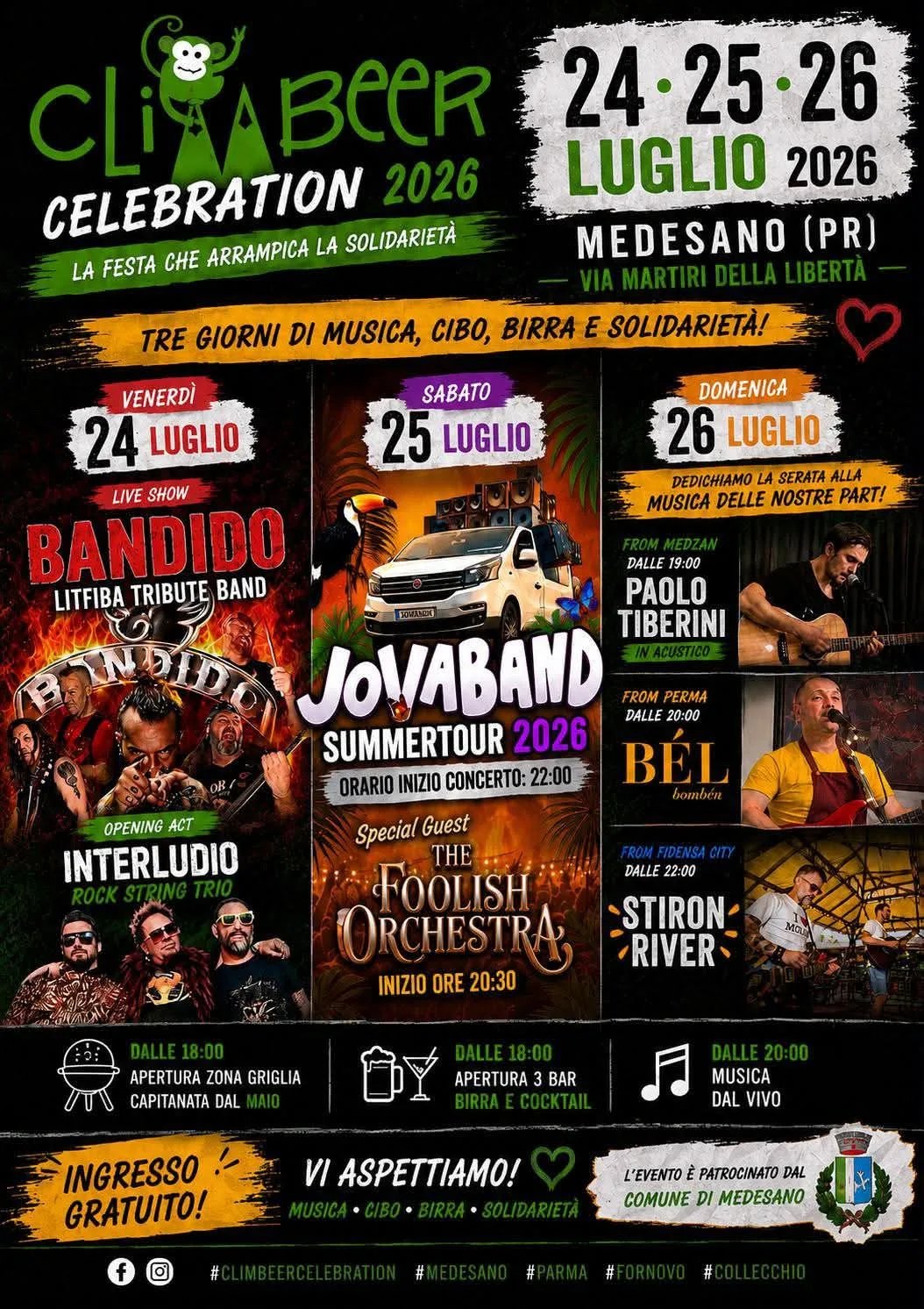 Locandina Clabeer Celebration 2026 a Medesano (Parma)