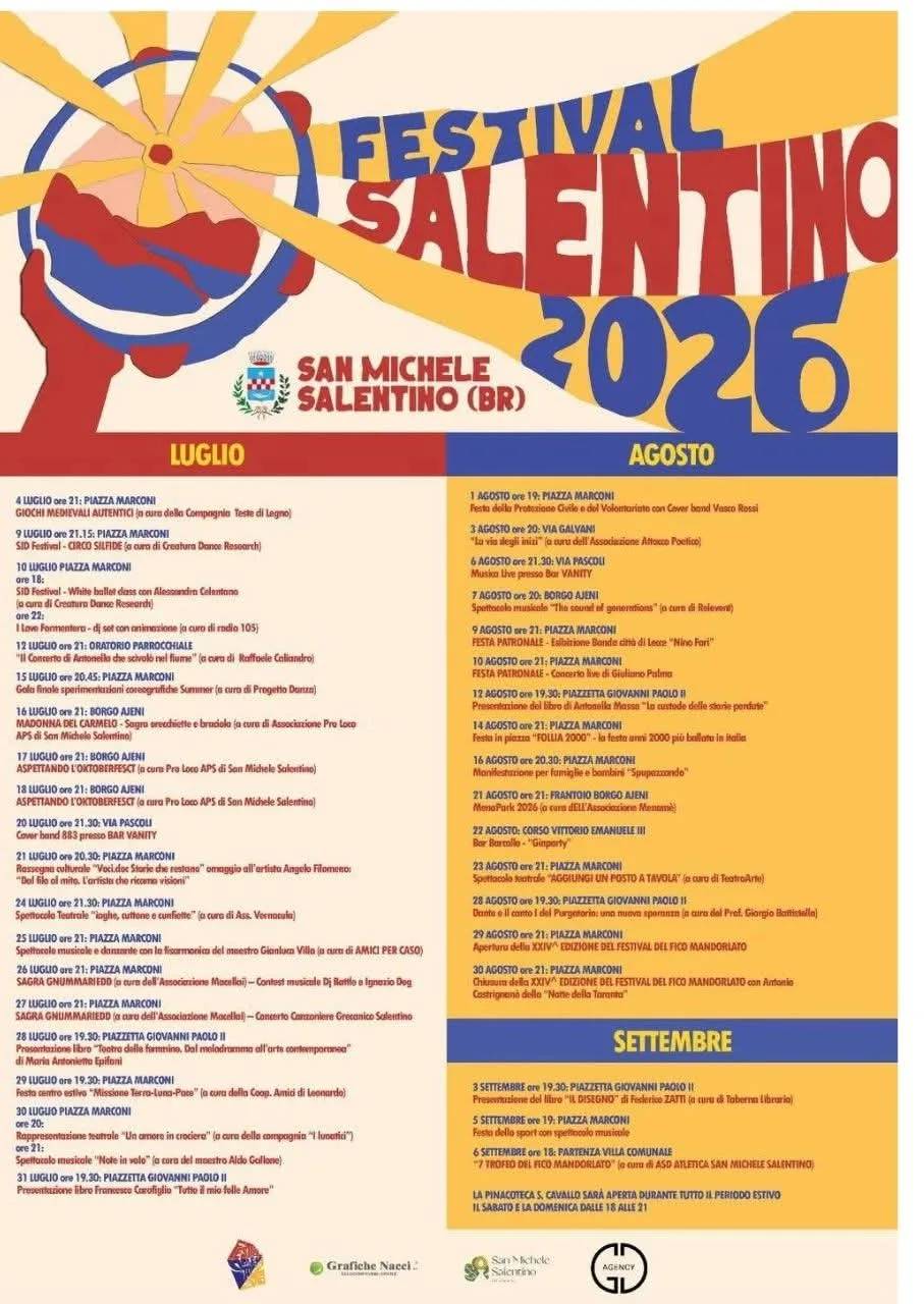 Locandina Voci.doc: omaggio ad Angelo Filomeno — 2026 a San Michele Salentino (Brindisi)