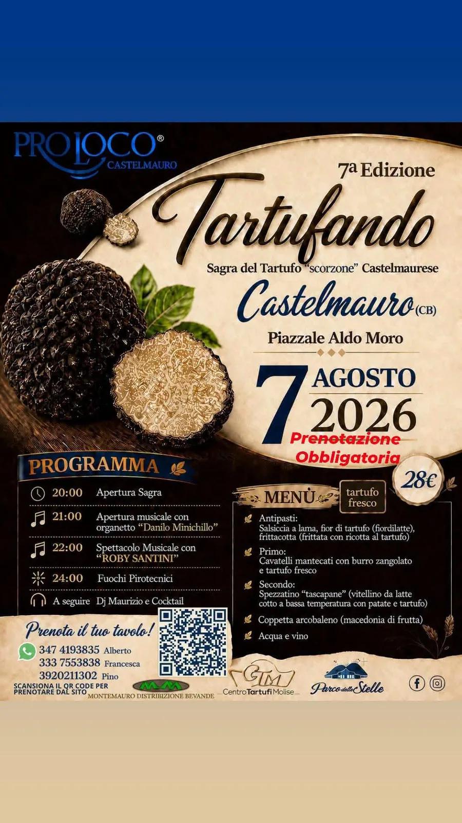 Tartufando Sagra del Tartufo 'scorzone' Castelma — Castelmauro