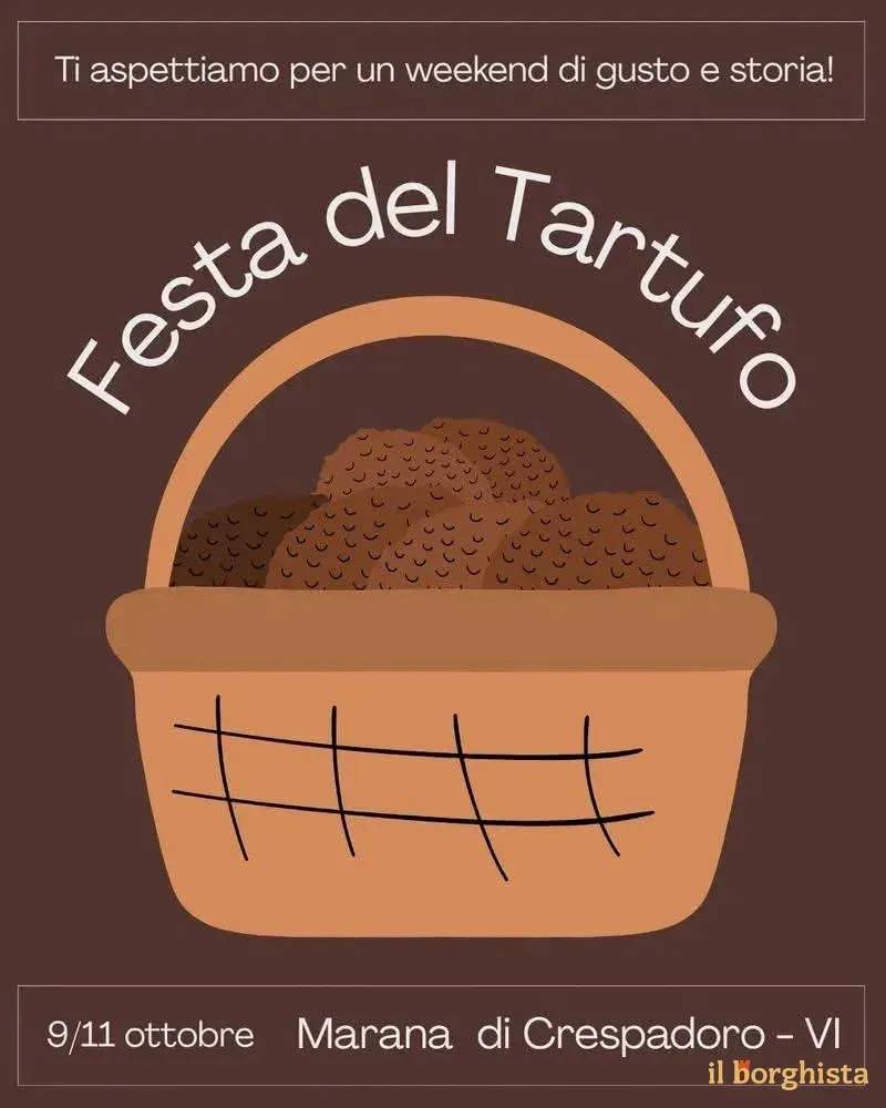 Locandina Festa del Tartufo 2026 a Crespadoro (Vicenza)