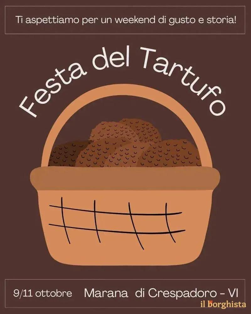 Locandina Festa del Tartufo 2026 a Crespadoro (Vicenza)