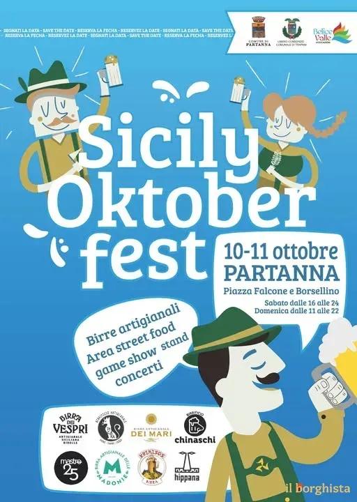 Locandina Sicily Oktober Fest 2026 a Partanna (Trapani)