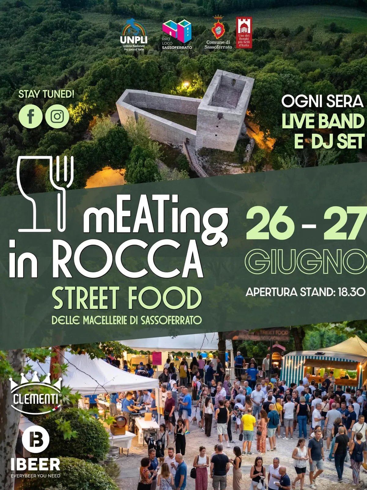 Locandina MEATing in Rocca 2026 a Sassoferrato (Ancona)