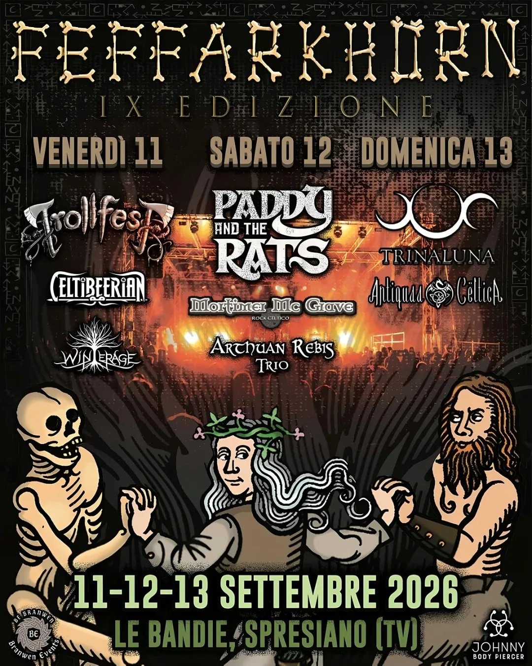 Locandina Feffarkhorn — IX Edizione 2026 a Spresiano (Treviso)