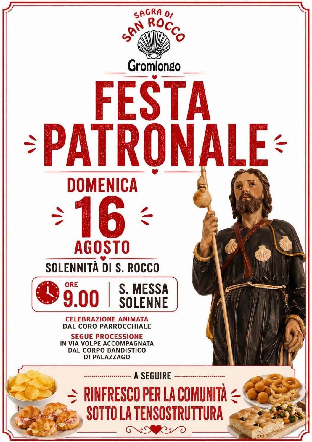 Festa Patronale di San Rocco - Gromlongo — Palazzago