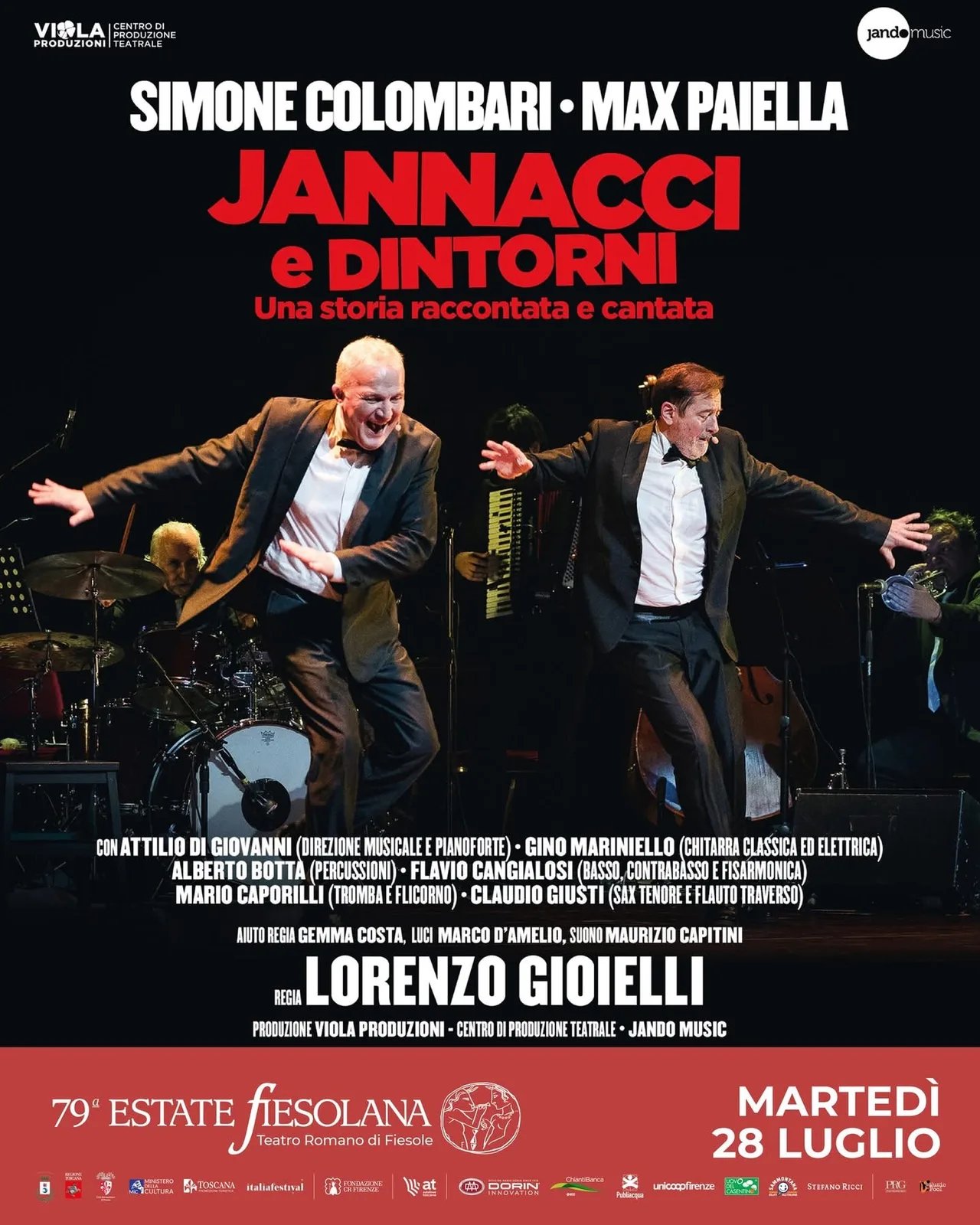 Locandina Jannacci e Dintorni 2026 a Fiesole (Firenze)