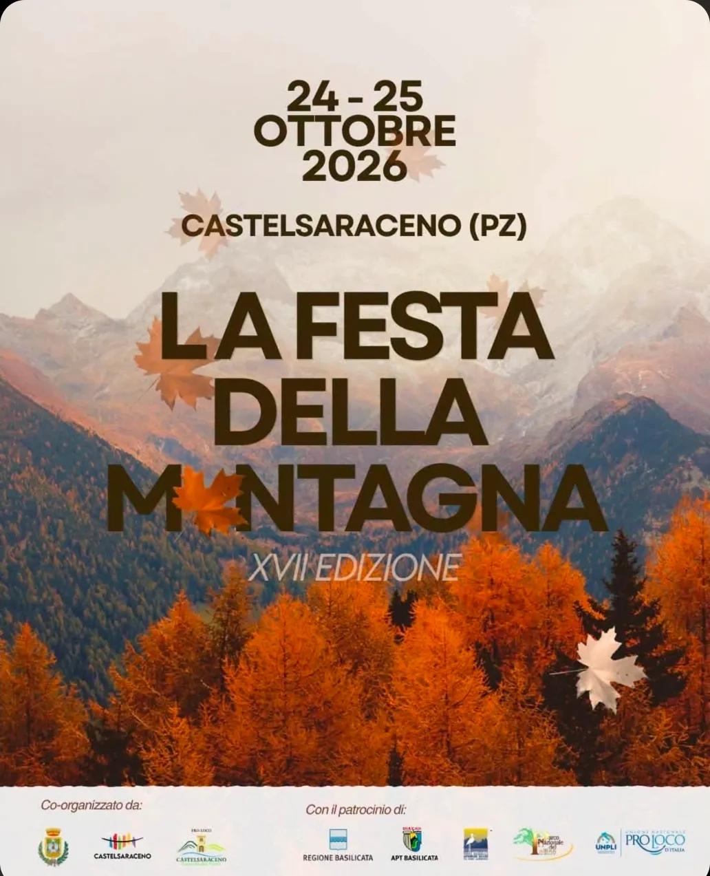 Locandina calendario eventi ottobre 2026 a Carbone (Potenza)
