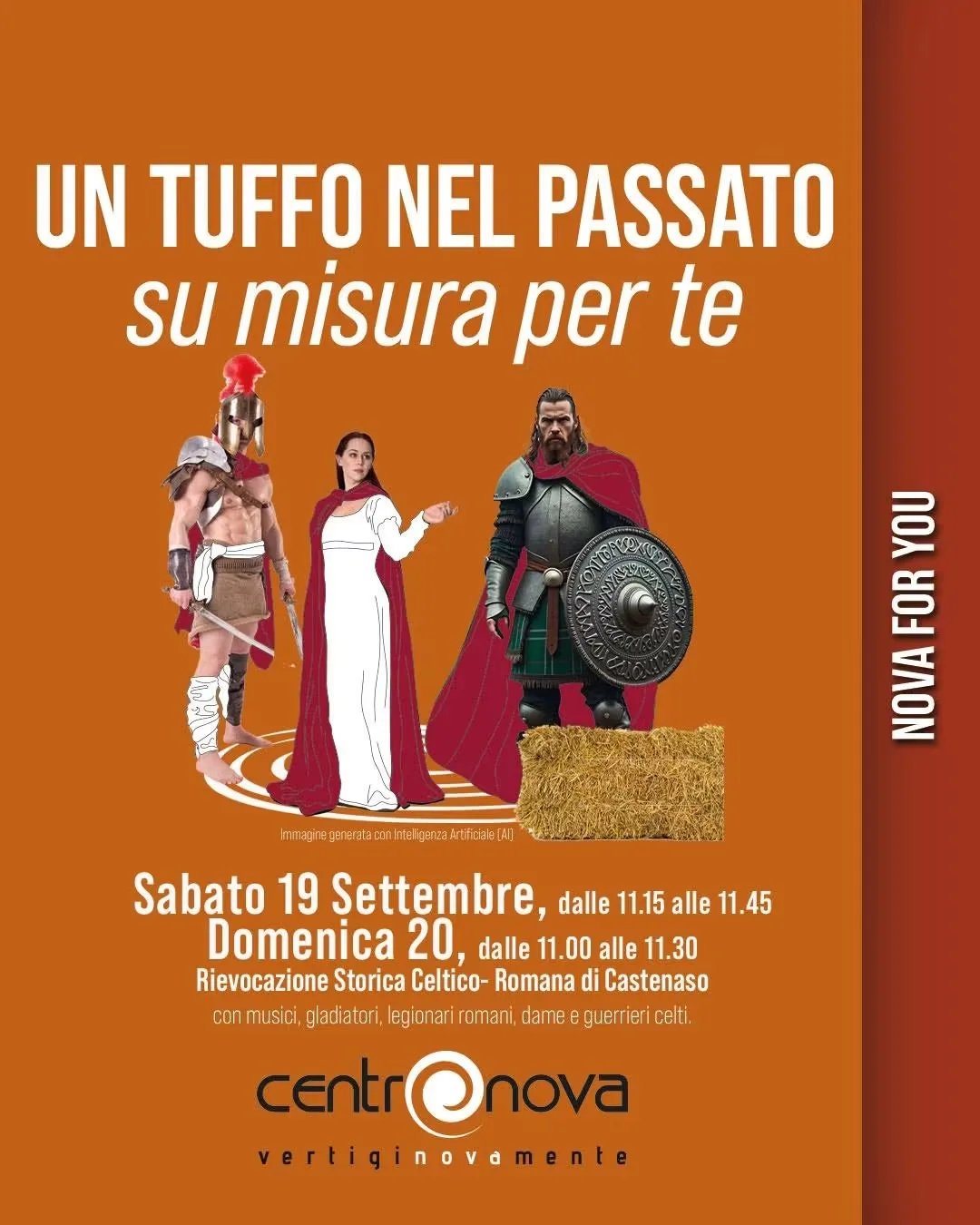 Locandina Rievocazione Storica Celtico-Romana di Castenaso 2026 a Castenaso (Bologna)
