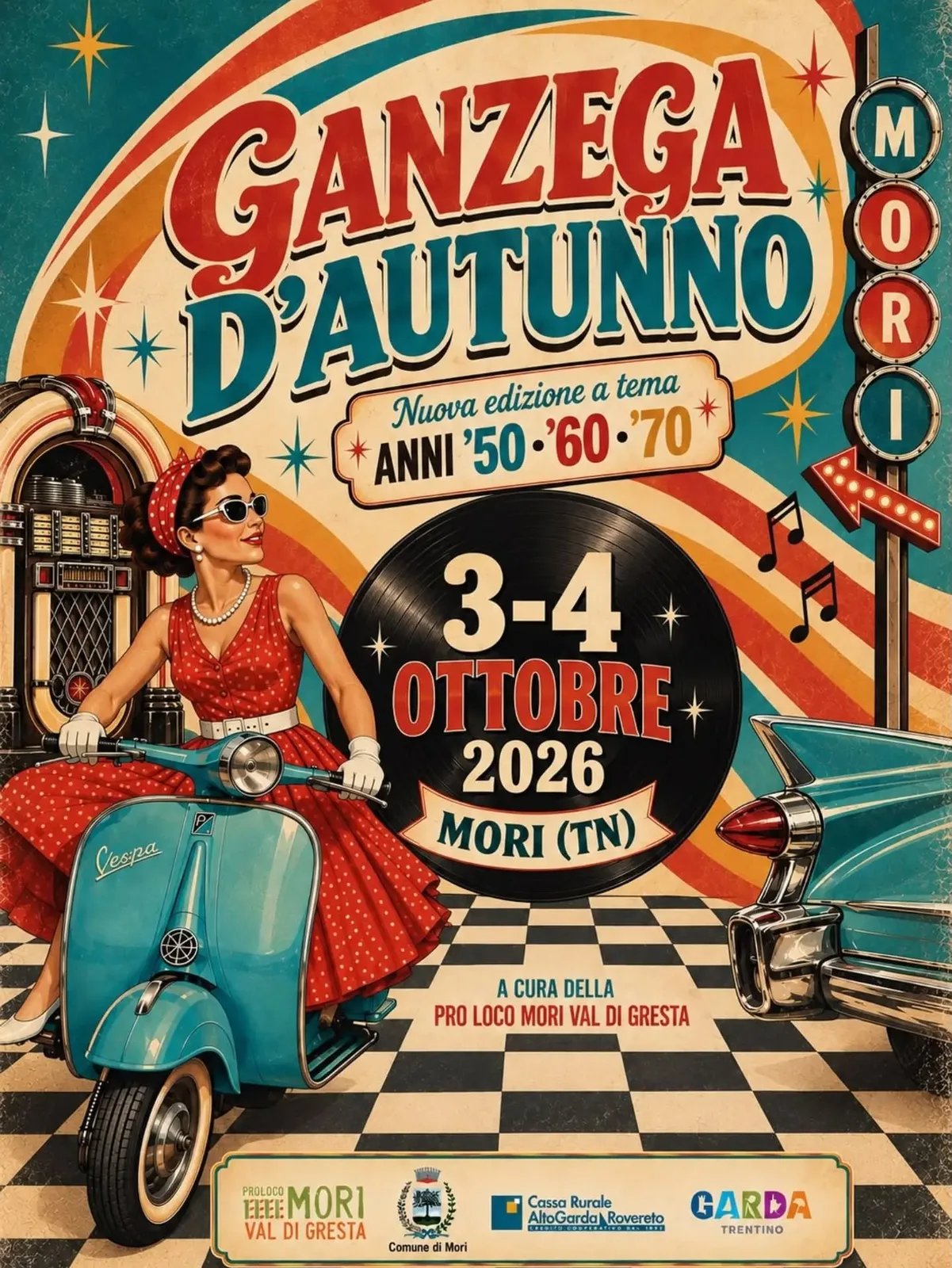 Locandina Ganzega d'Autunno 2026 a Mori (TN)