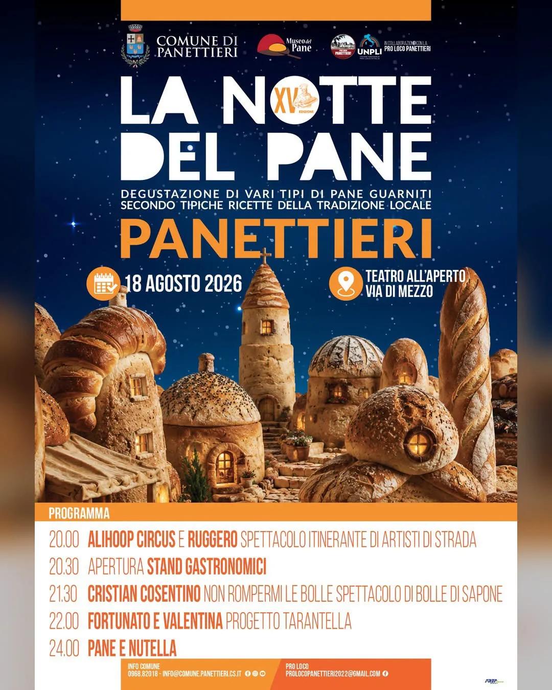 La Notte del Pane — Panettieri