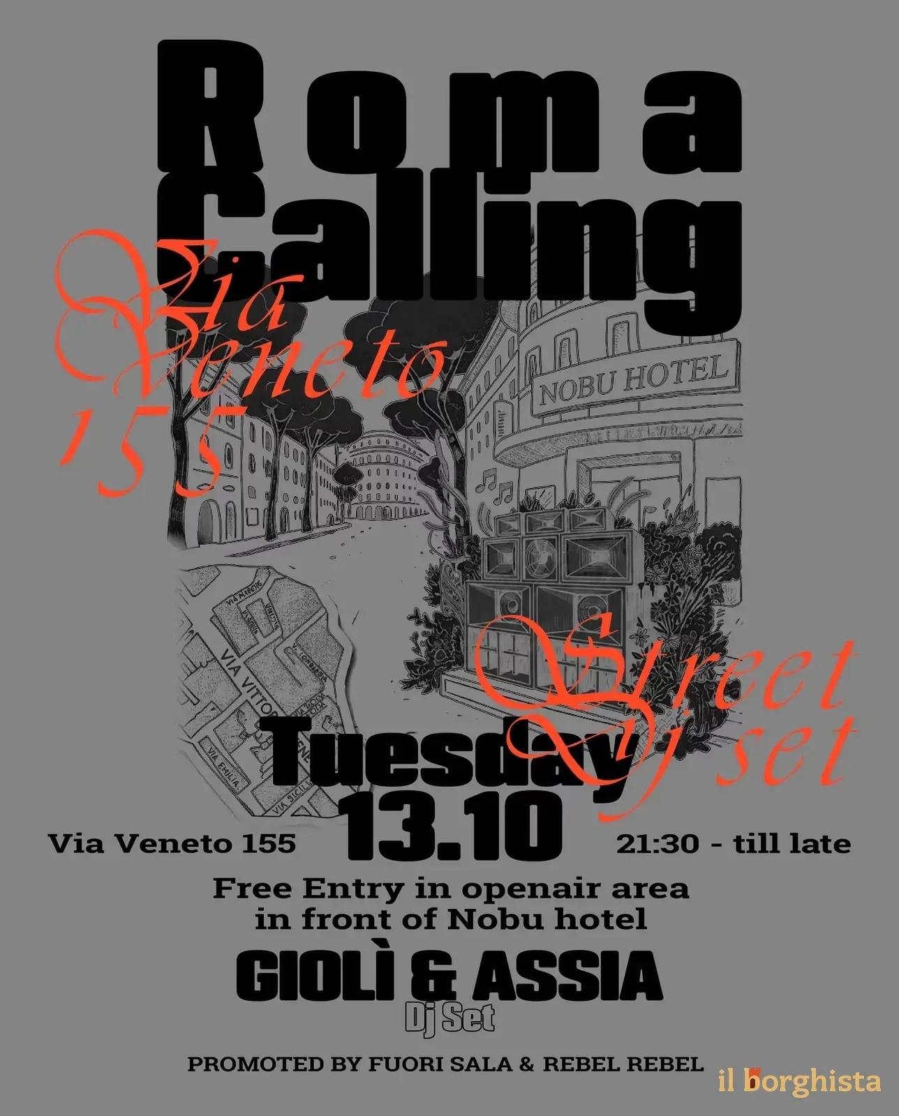 Locandina Roma Calling Via Veneto 155 2026 a Roma (Roma)