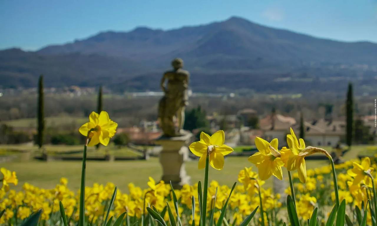 Il giardino settecentesco – Villa Della Porta Bozzolo, Casalzuigno (Varese). Foto: FAI / Archivio FAI