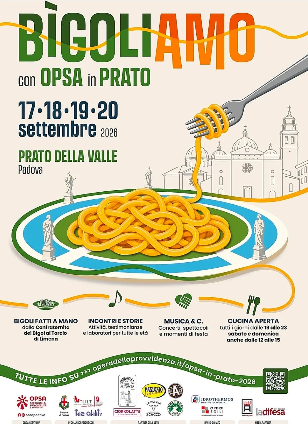 Locandina BÌGOLIAMO con OPSA in PRATO 2026 a Padova (PD)