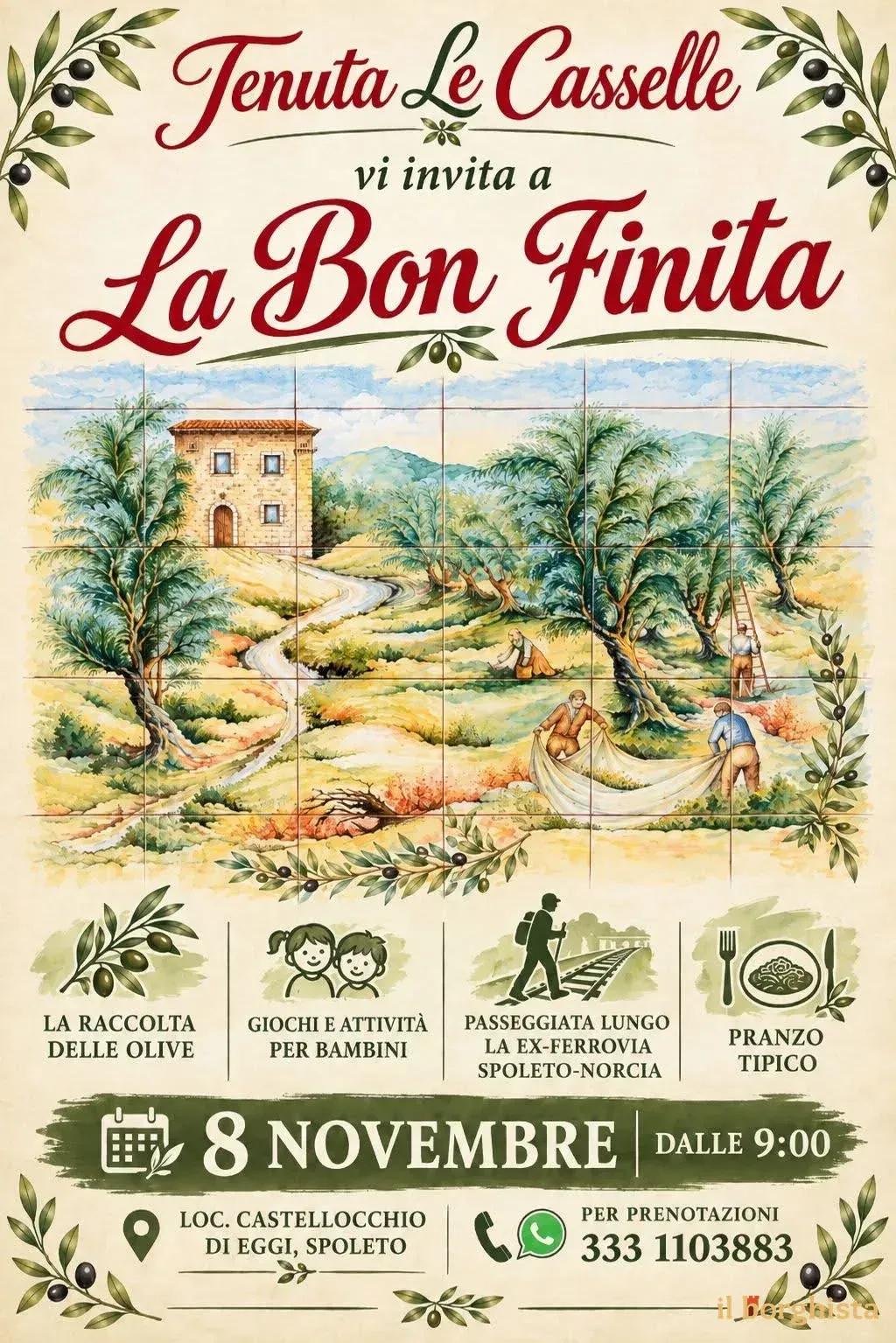 Locandina La Bon Finita 2026 a Spoleto (Perugia)