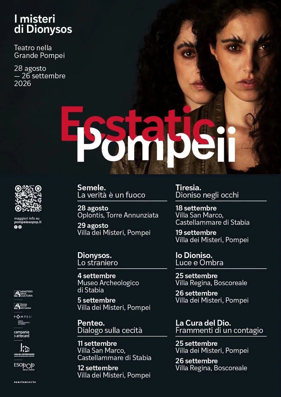 Locandina calendario eventi estate 2026 a Torre Annunziata (Napoli)