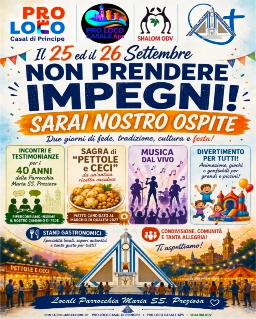 Sagra di Pettole e Ceci — Casal di Principe
