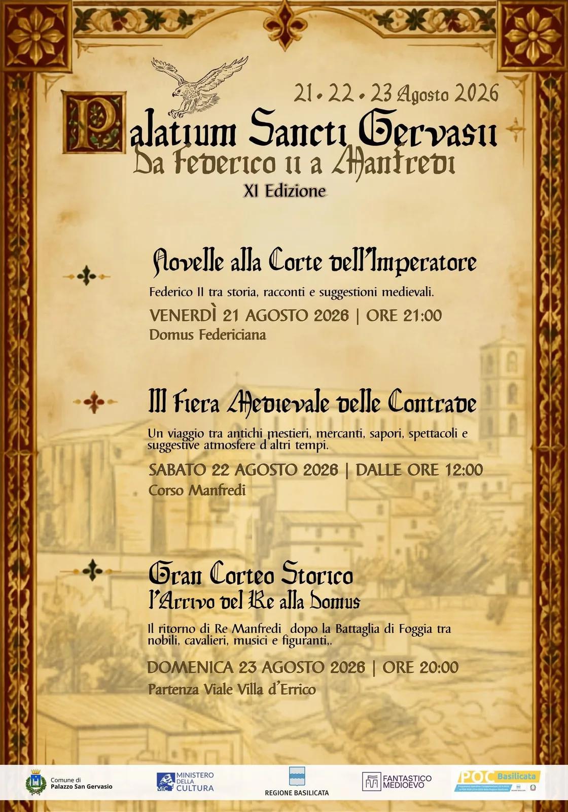 Fiera Medievale delle Contrade — Palazzo San Gervasio