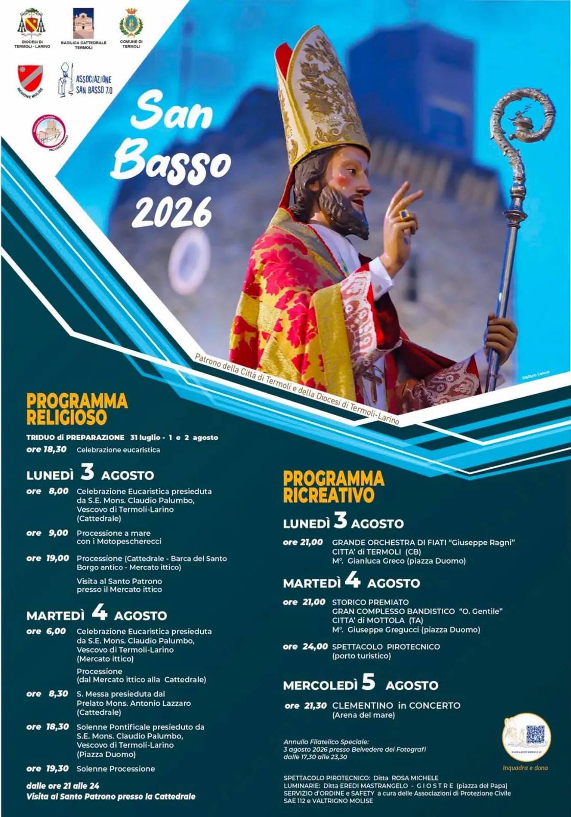 San Basso - Celebrazione Eucaristica — Termoli
