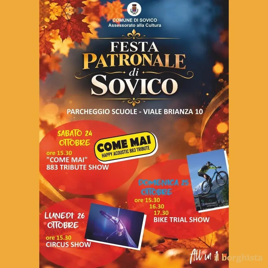 Locandina Festa Patronale di Sovico 2026 a Sovico (Monza e della Brianza)