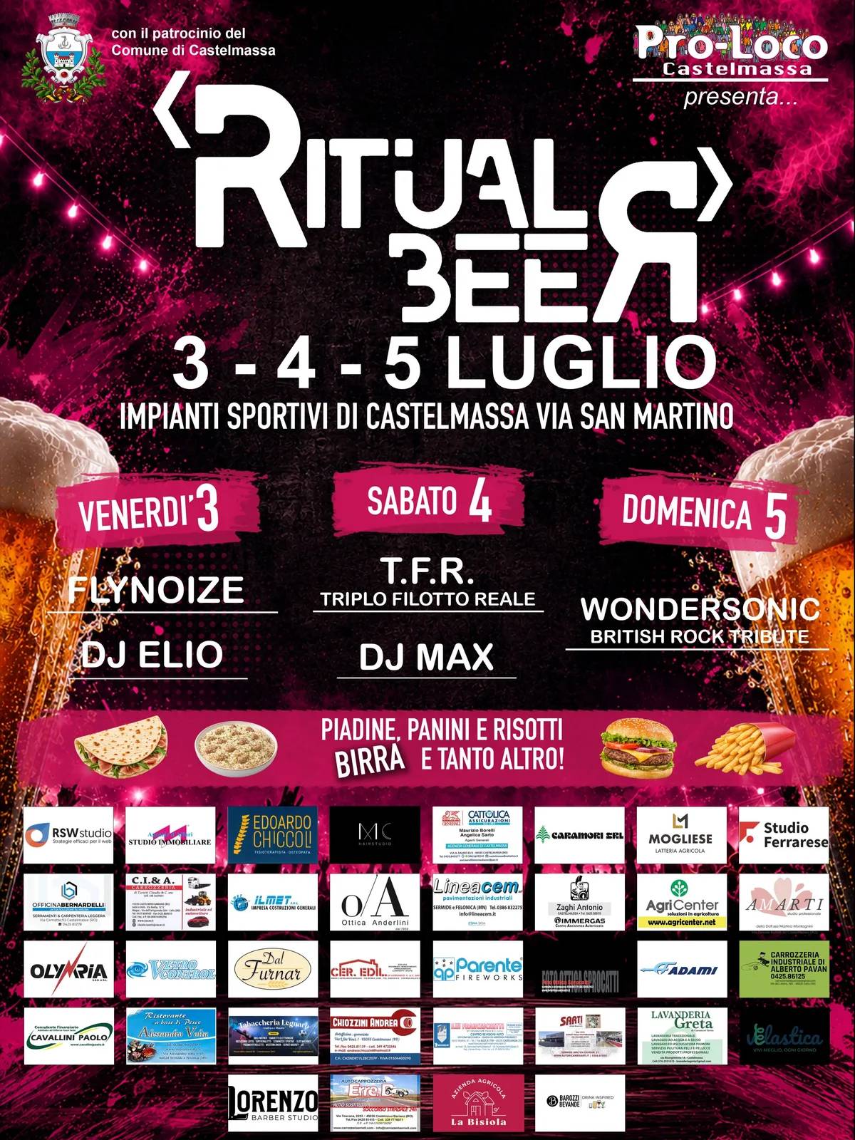 Locandina Rituals Beer 2026 a Castelmassa (Rovigo)