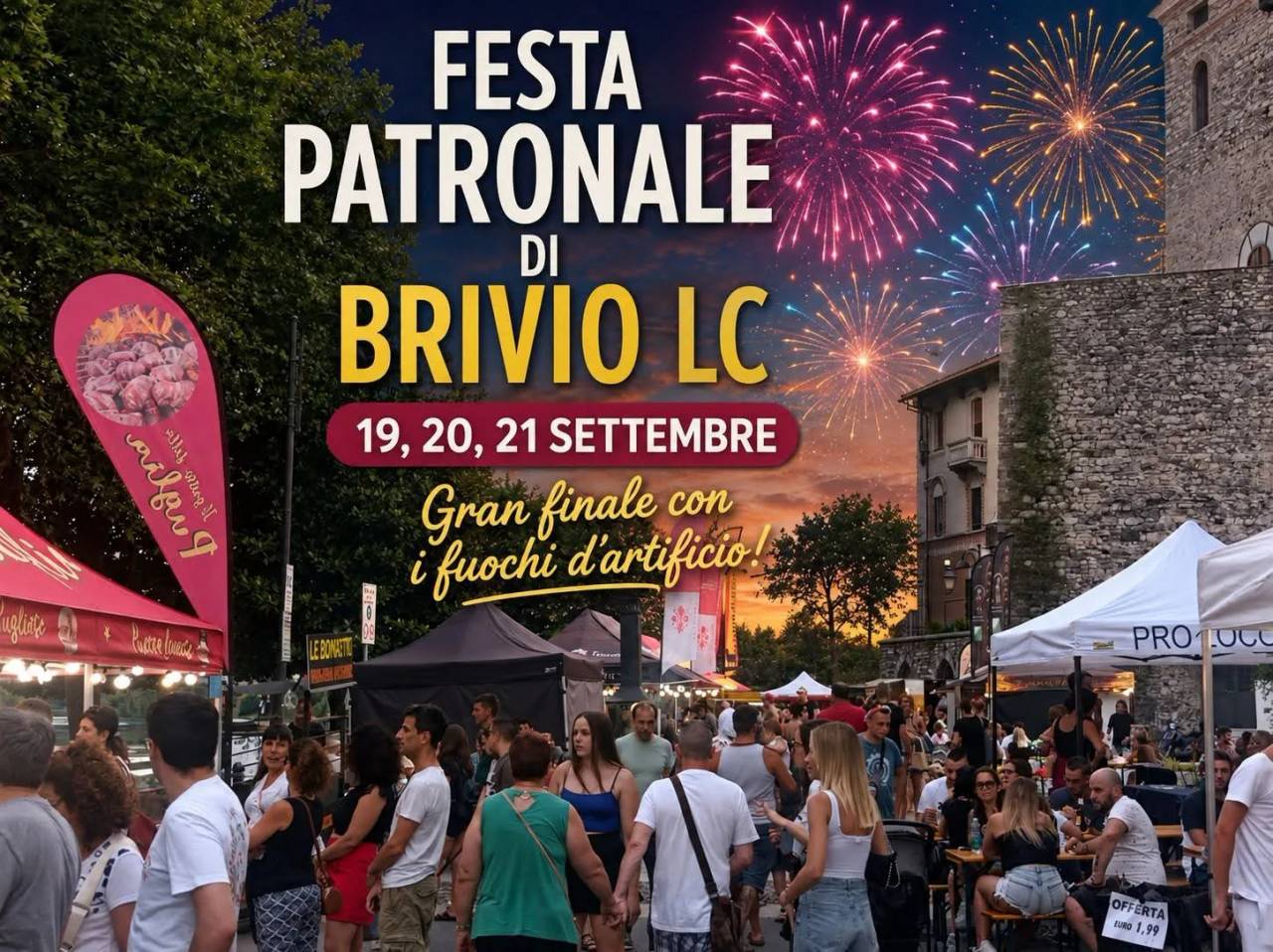 Locandina Festa Patronale di Brivio LC 2026 a Brivio (Lecco)