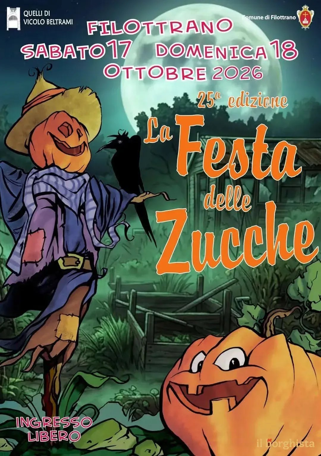 La Festa delle Zucche 2026 — 25ª Edizione