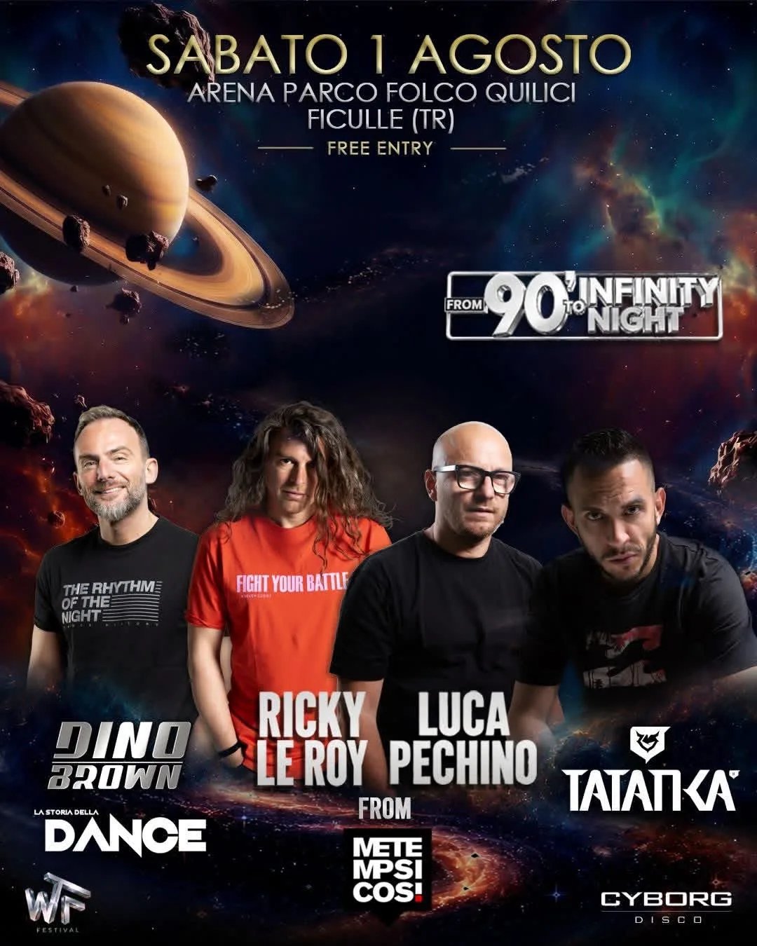 Locandina WF Festival 2026 - La Storia della Dance a Ficulle (Terni)