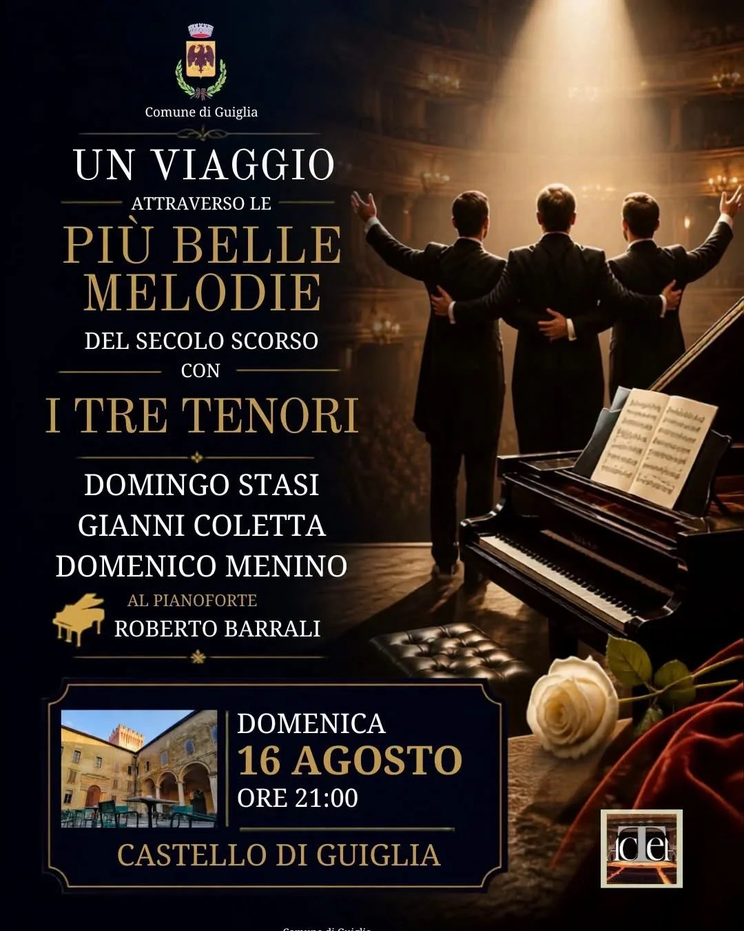 Locandina Un viaggio attraverso le più belle melodie 2026 a Guiglia (Modena)