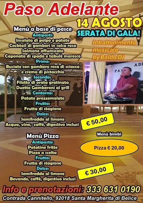 Locandina Paso Adelante 2026 a Santa Margherita di Belice (Agrigento)