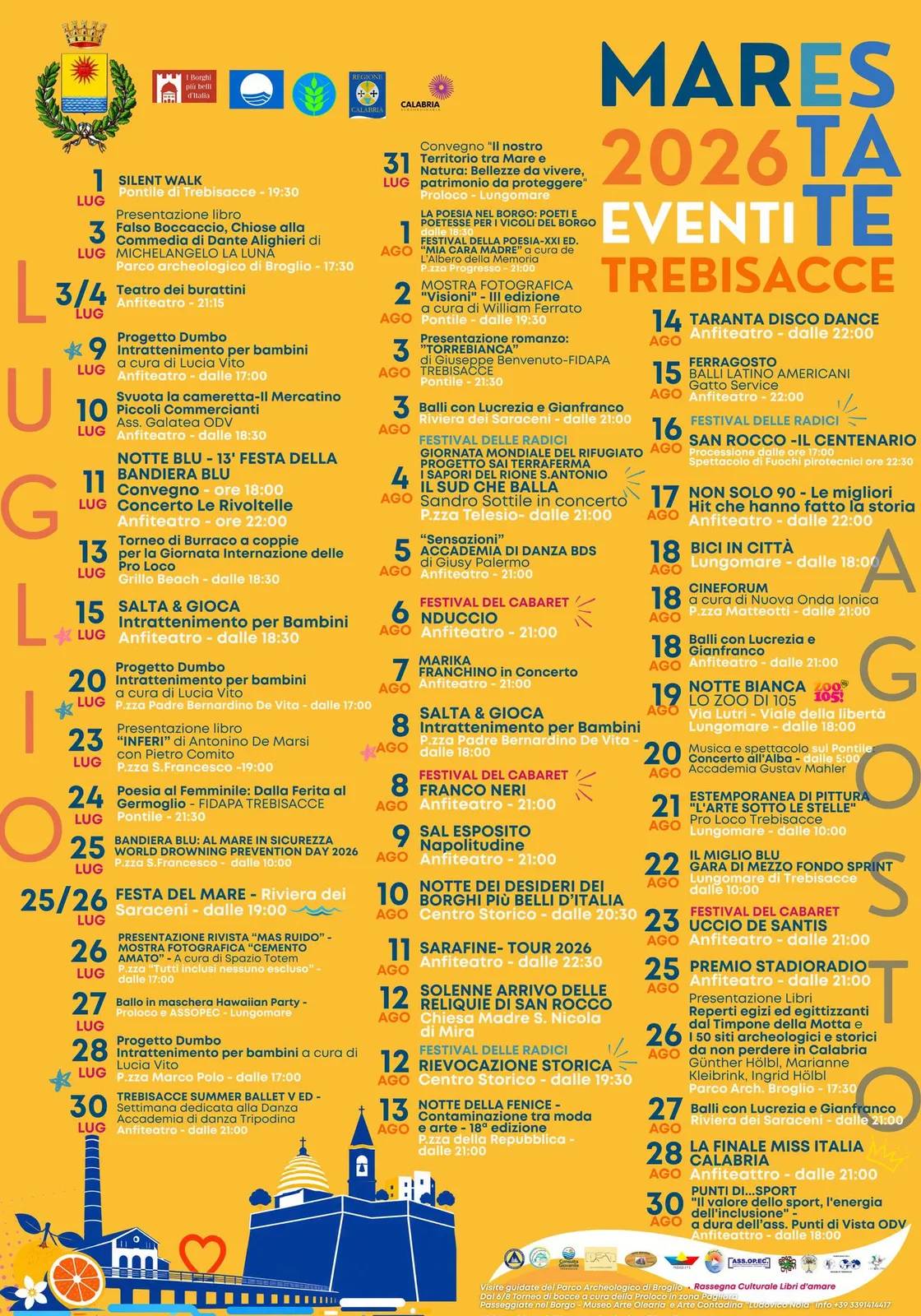 Locandina FESTIVAL DELLE RADICI Trebisacce 2026 a Trebisacce (Cosenza)